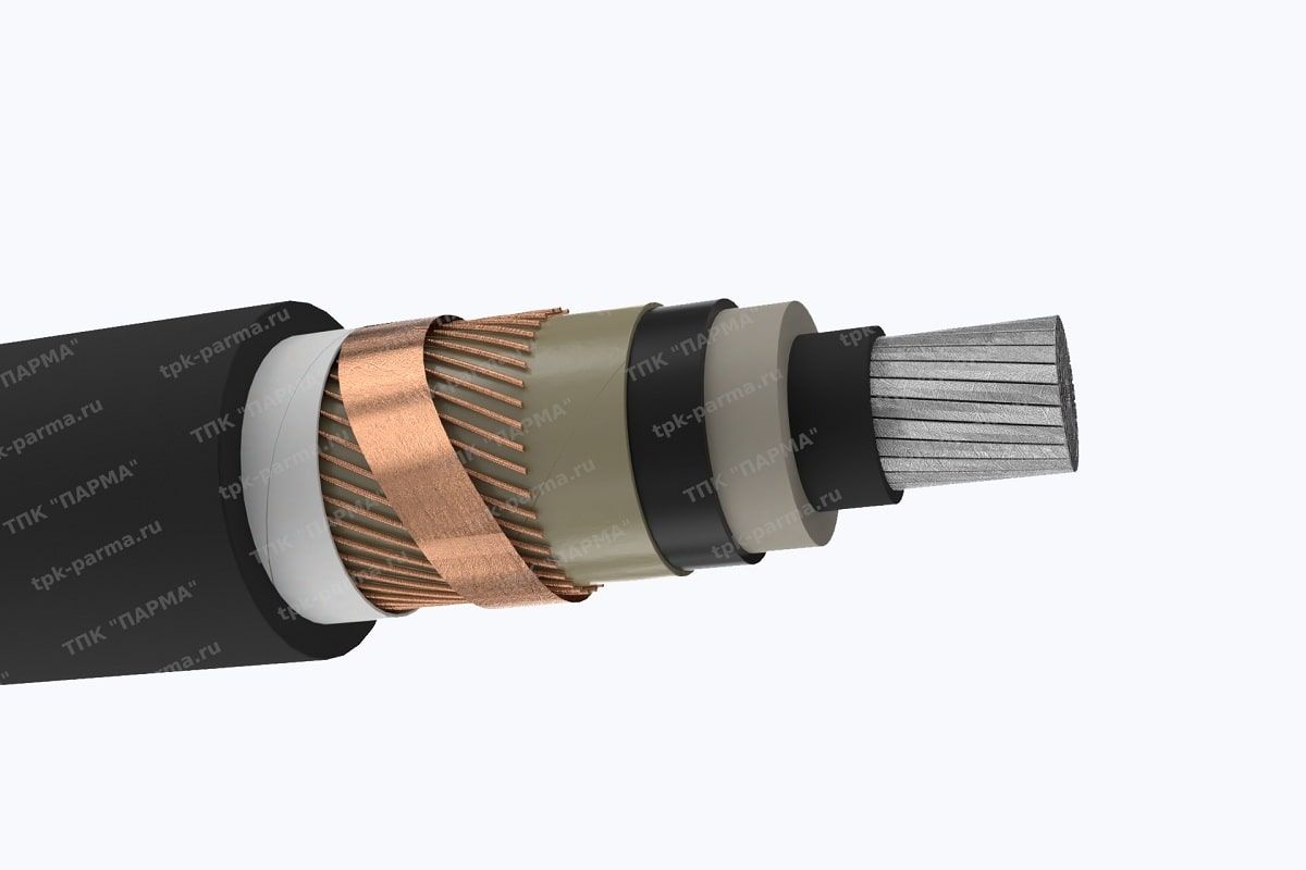 Фотография провода Кабель АПвПу 1х800/70 - 6кВ