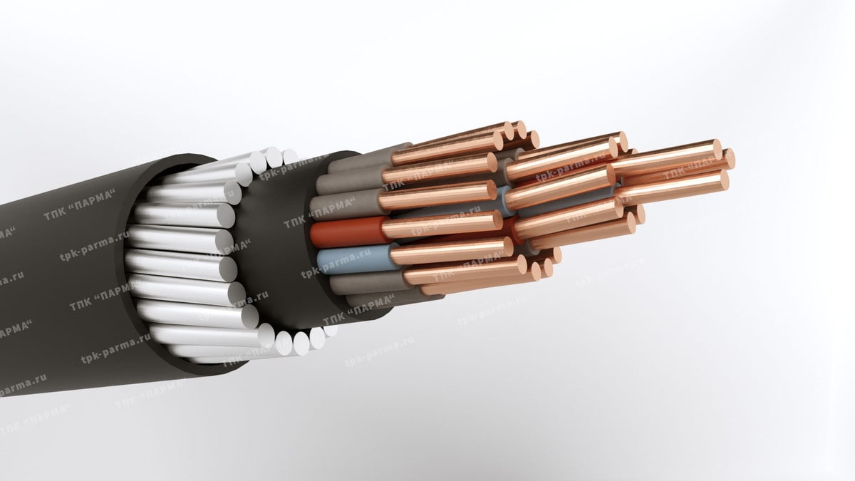 Фотография провода Кабель КВПбШв 37х1