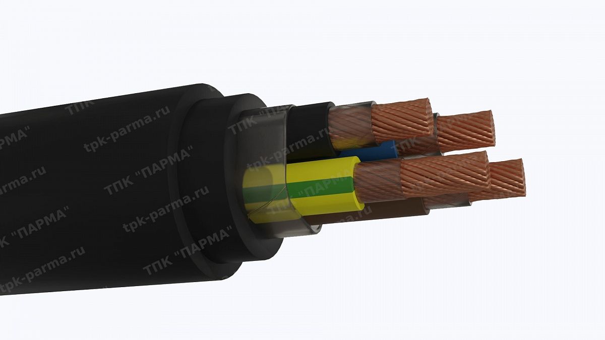 Кабель КПГН 3х2,5+1х2,5+1х2,5
