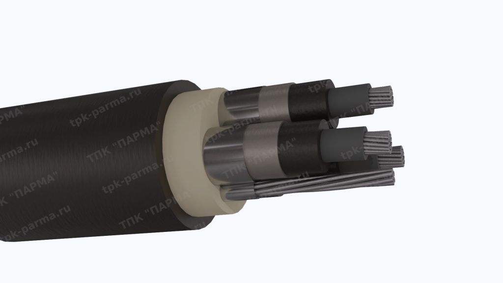 Фотография провода Кабель КГЭ-Т 3х70+1х16 - 6кВ