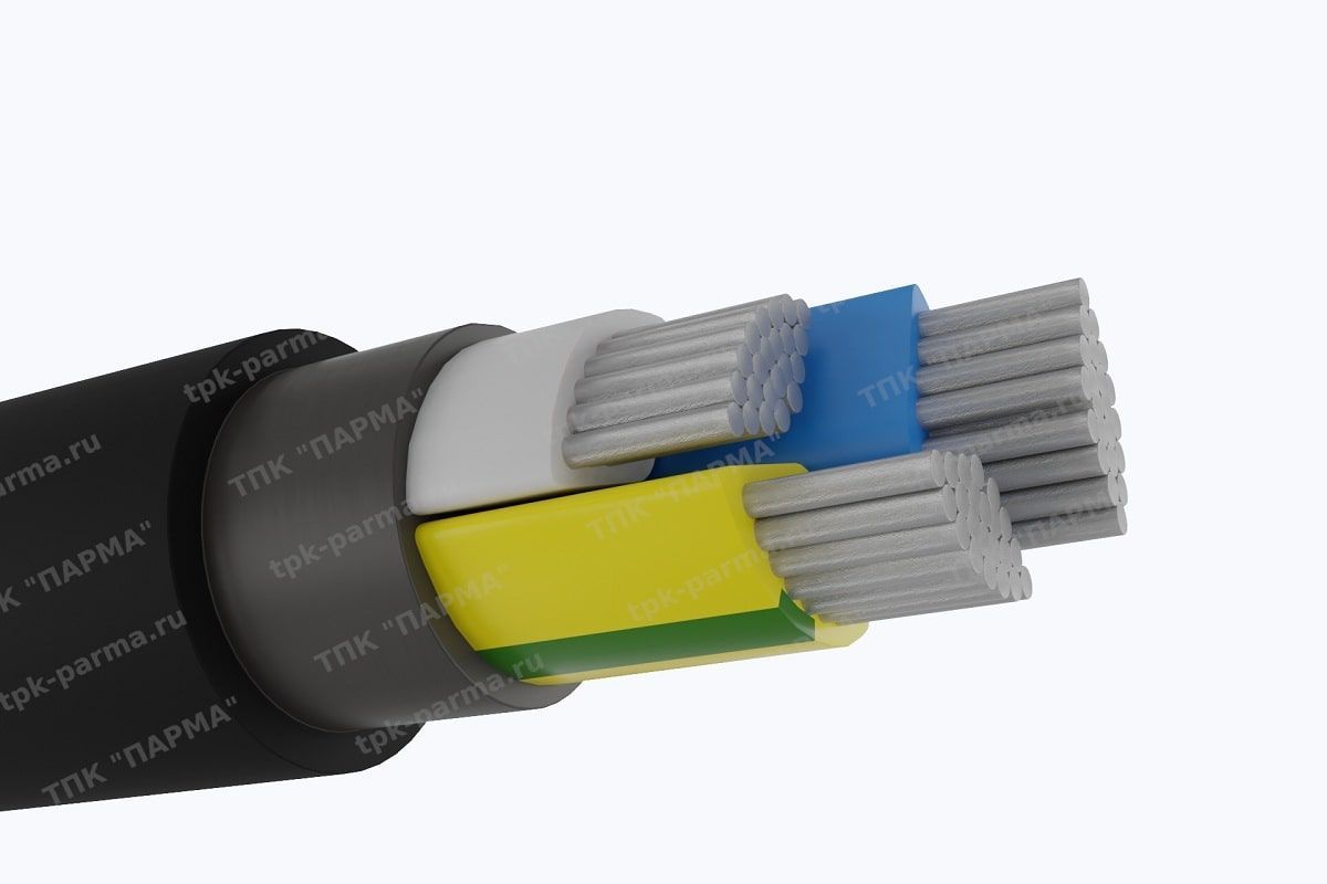 Фотография провода Кабель АПвВГ 3х240 - 1кВ