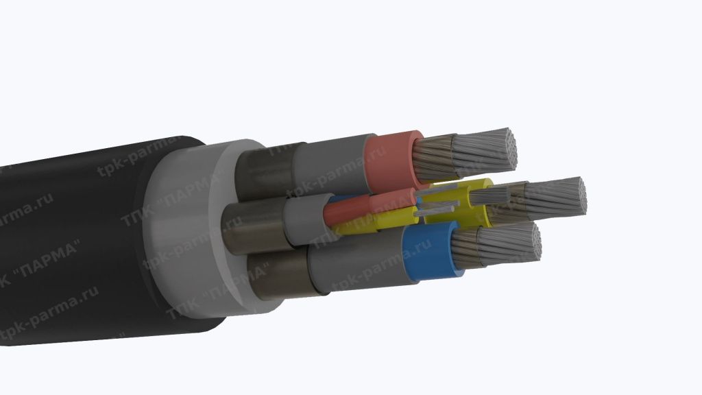 Фотография провода Кабель КГЭТШ-Т 3х120+1х16+3х6,0