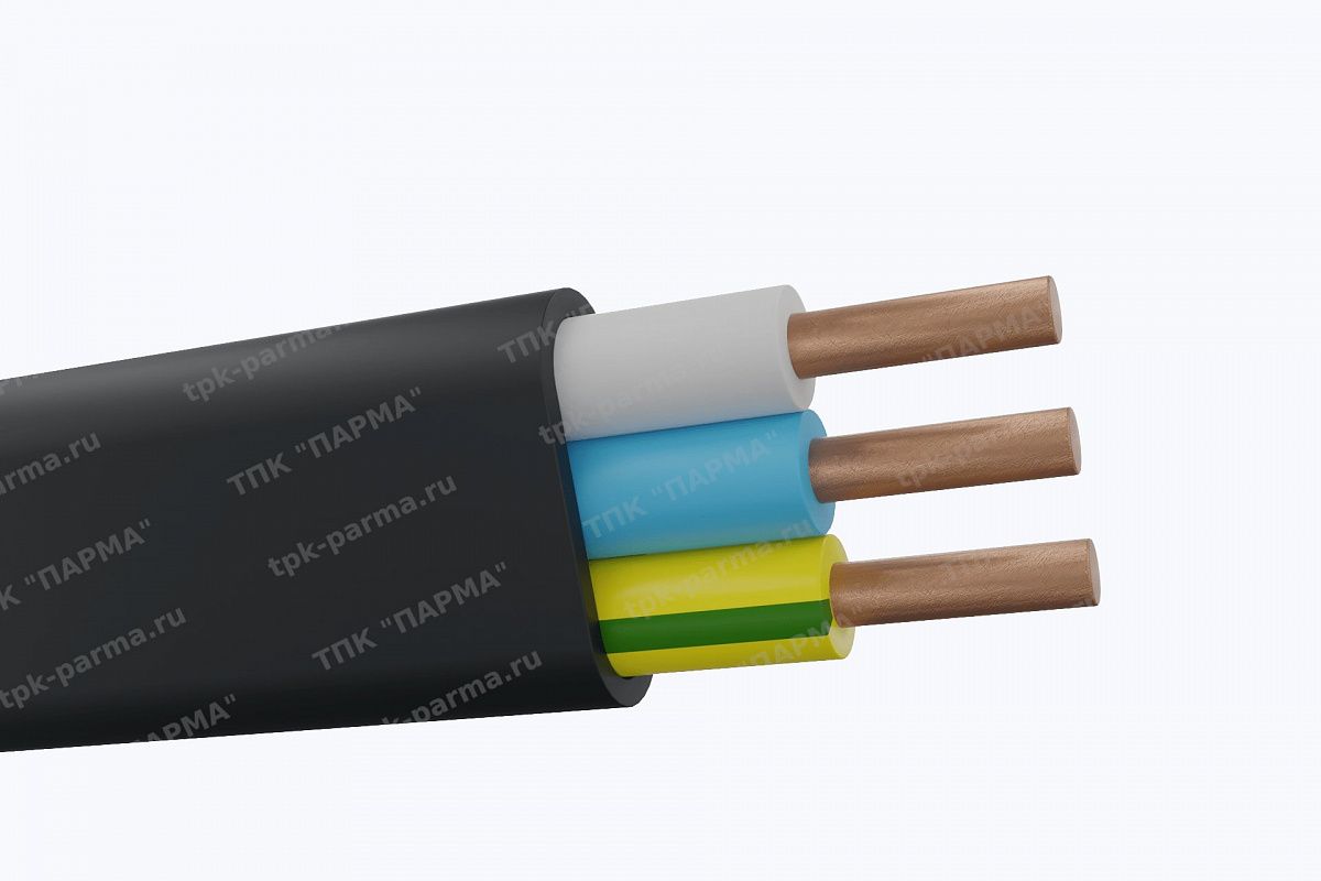 Фотография провода Кабель ВВГ-Пнг(A)-LSLTx 3х16