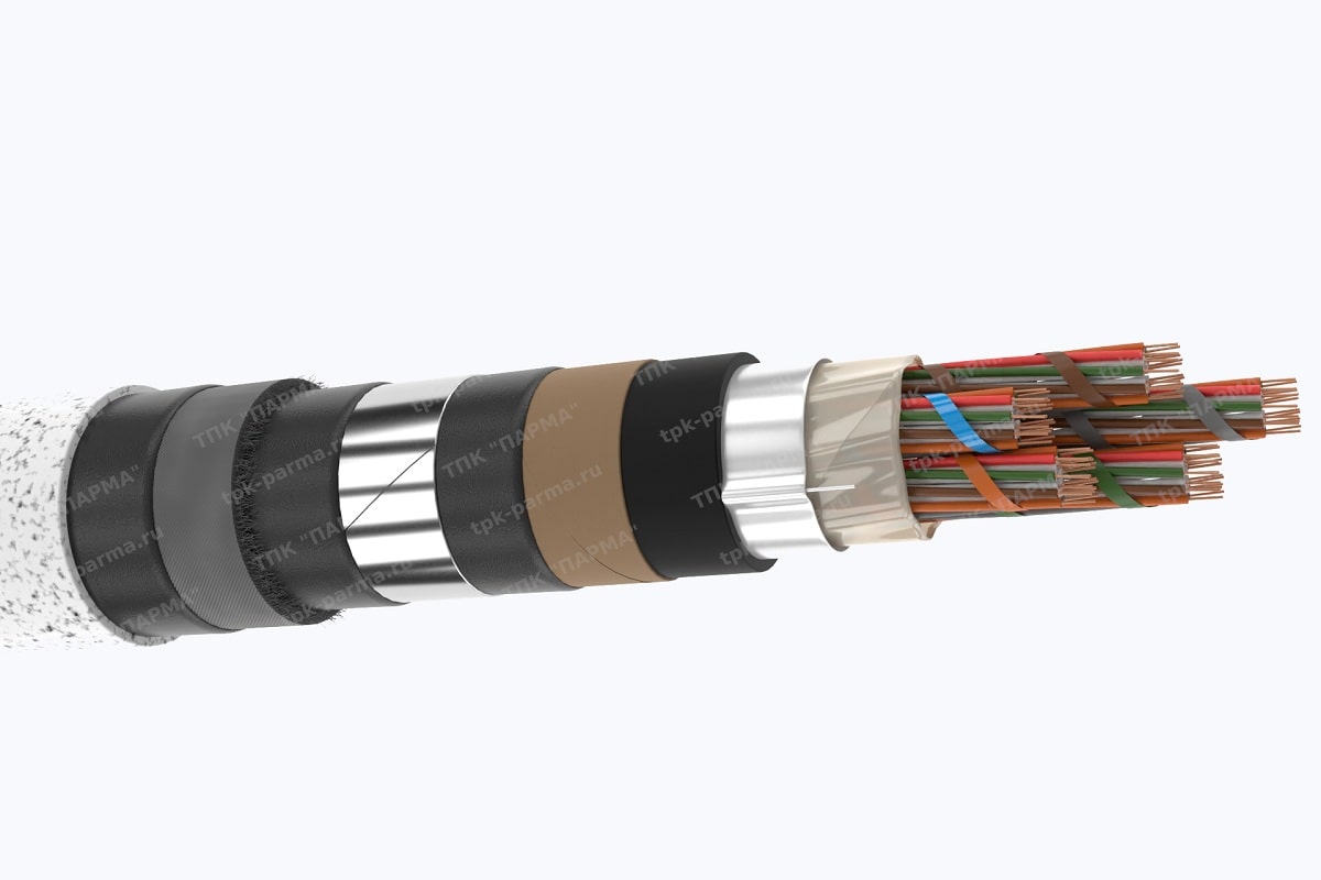 Кабель ТППэпБ 500х2х0,5