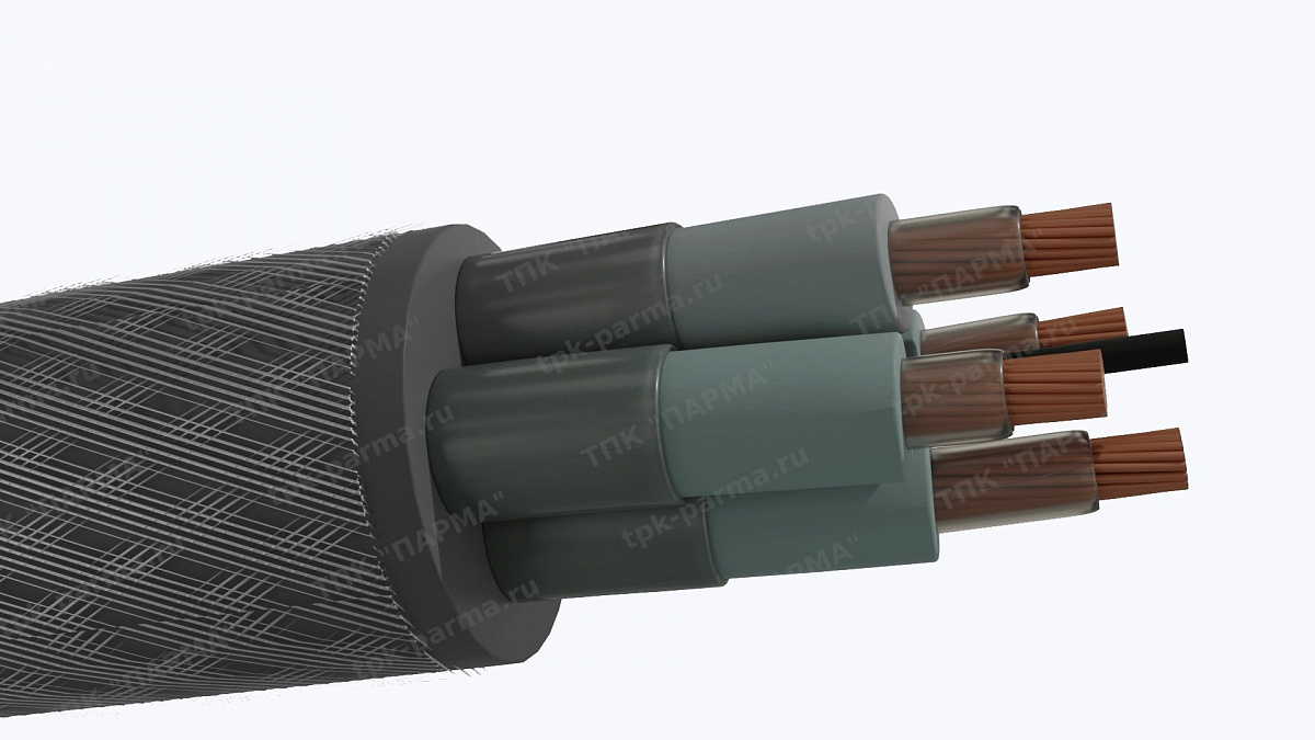 Фотография провода Кабель КРШС-П 3х50+1х16