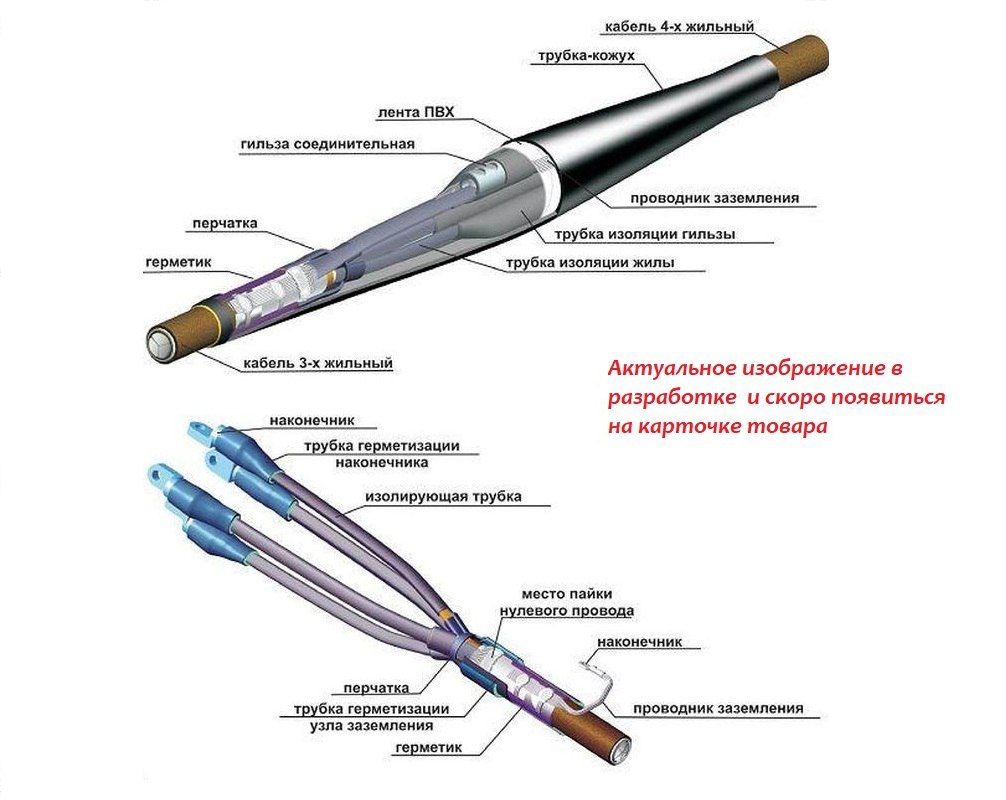 Муфта кабельная 5 ПКВНТпбнг 1 (25-50) (НП)