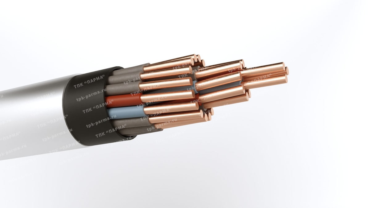 Фотография провода Кабель КВВБбГ 52х0,75