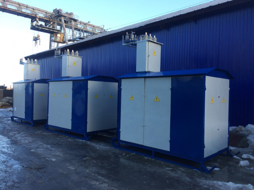 Подстанция КТПН-Т-В/К 100/6/0,4 без ВН передвижная тупиковая