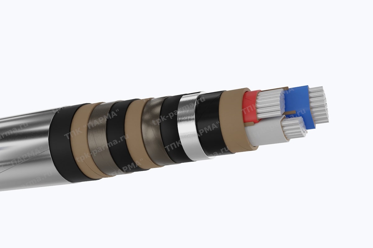 Фотография провода Кабель АСБ2лГ 3х120 - 6кВ