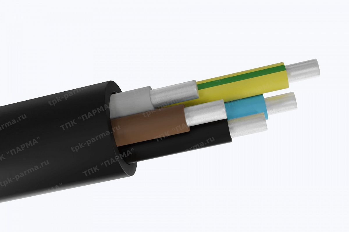 Фотография провода Кабель АВВГнг 5х4 - 1кВ