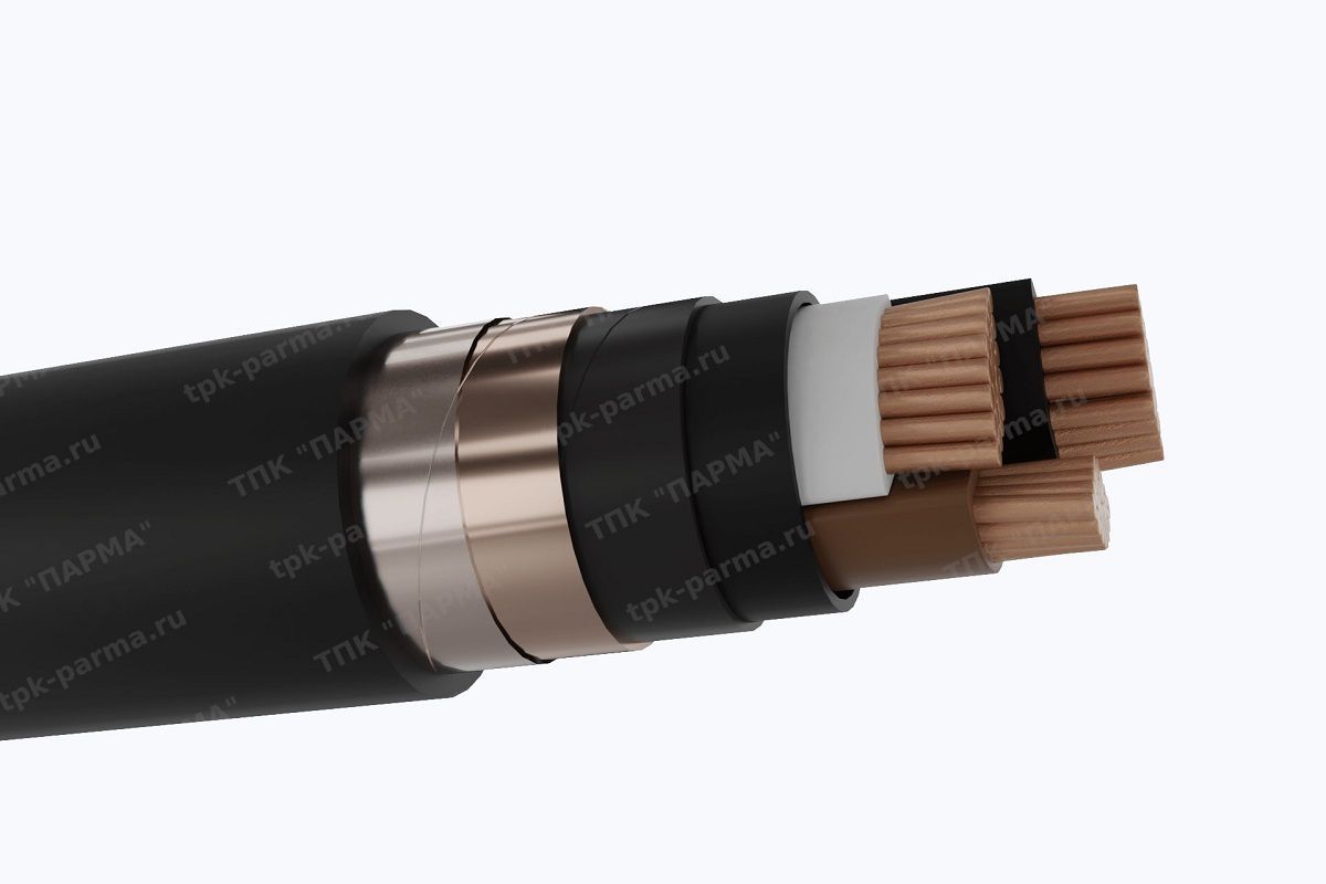 Фотография провода Кабель ВВГнг(A)-ХЛ 3х25 - 6кВ