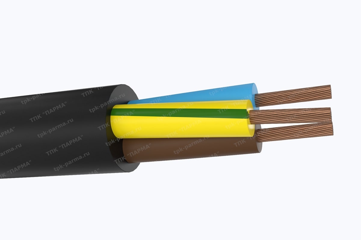 Фотография провода Кабель ПРС 4х1,5
