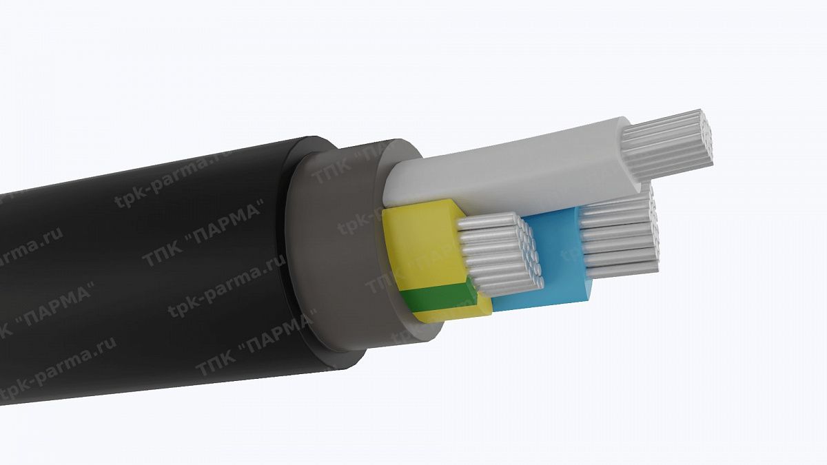 Фотография провода Кабель АВВГ 3х150 - 1кВ
