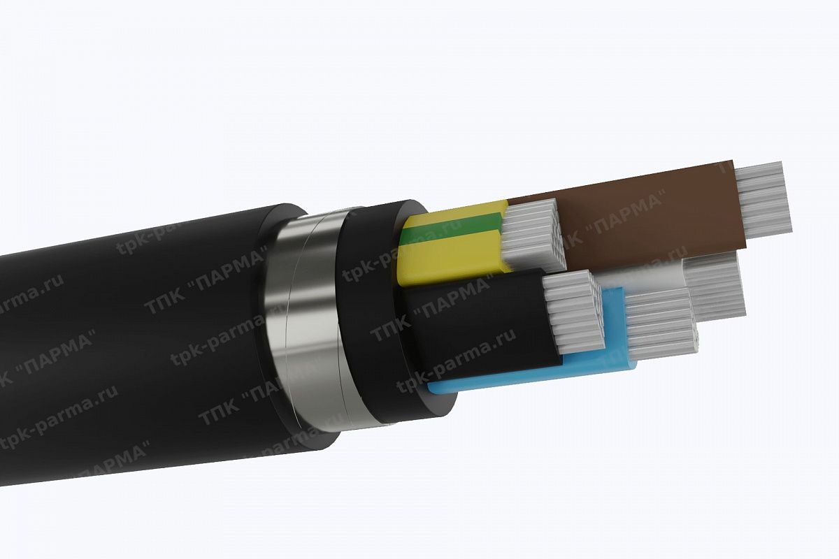 Фотография провода Кабель АВБбШнг 5х25