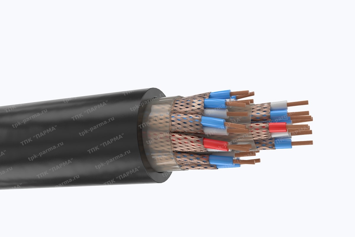 Фотография провода Кабель КУВ 37х(2х0,5)э