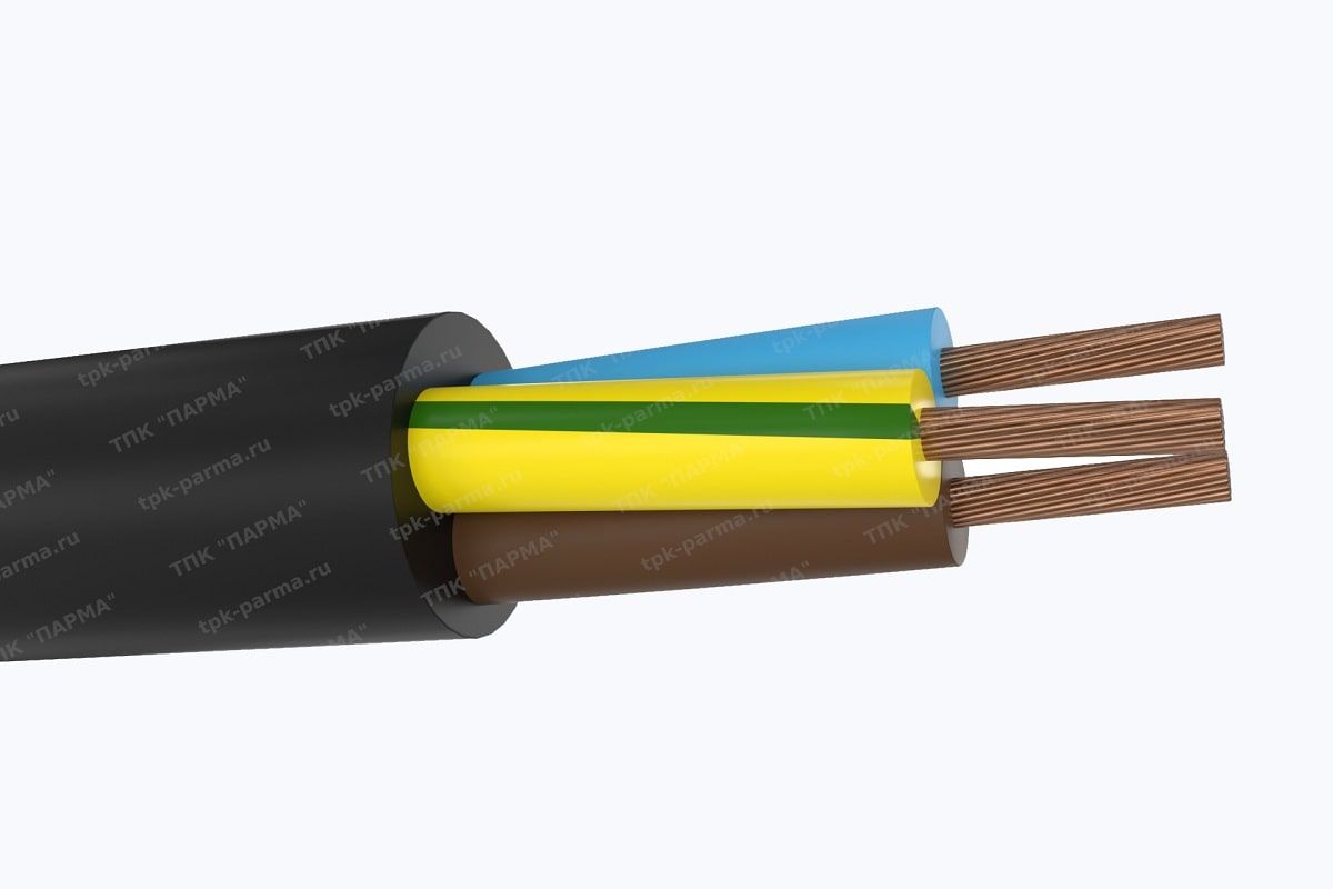 Фотография провода Кабель ПРС 3х1